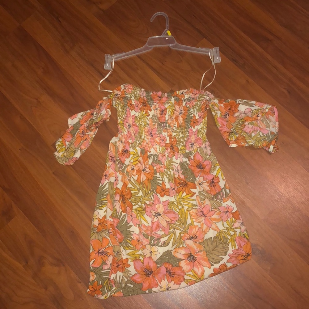 billabong off the shoulder dress!